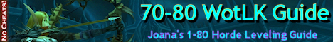 joana wow leveling guide